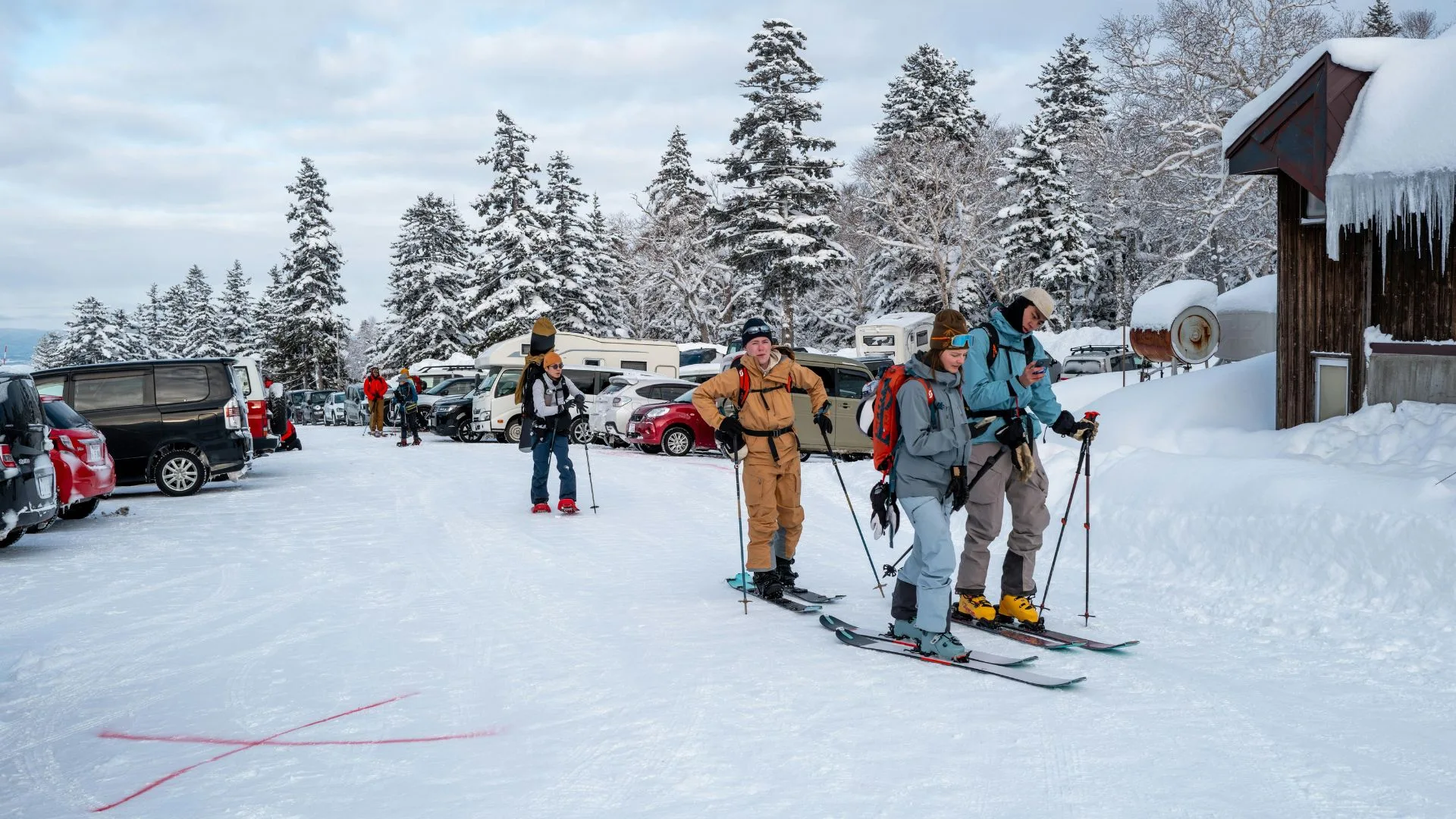Winter Adventures Near Hot Springs