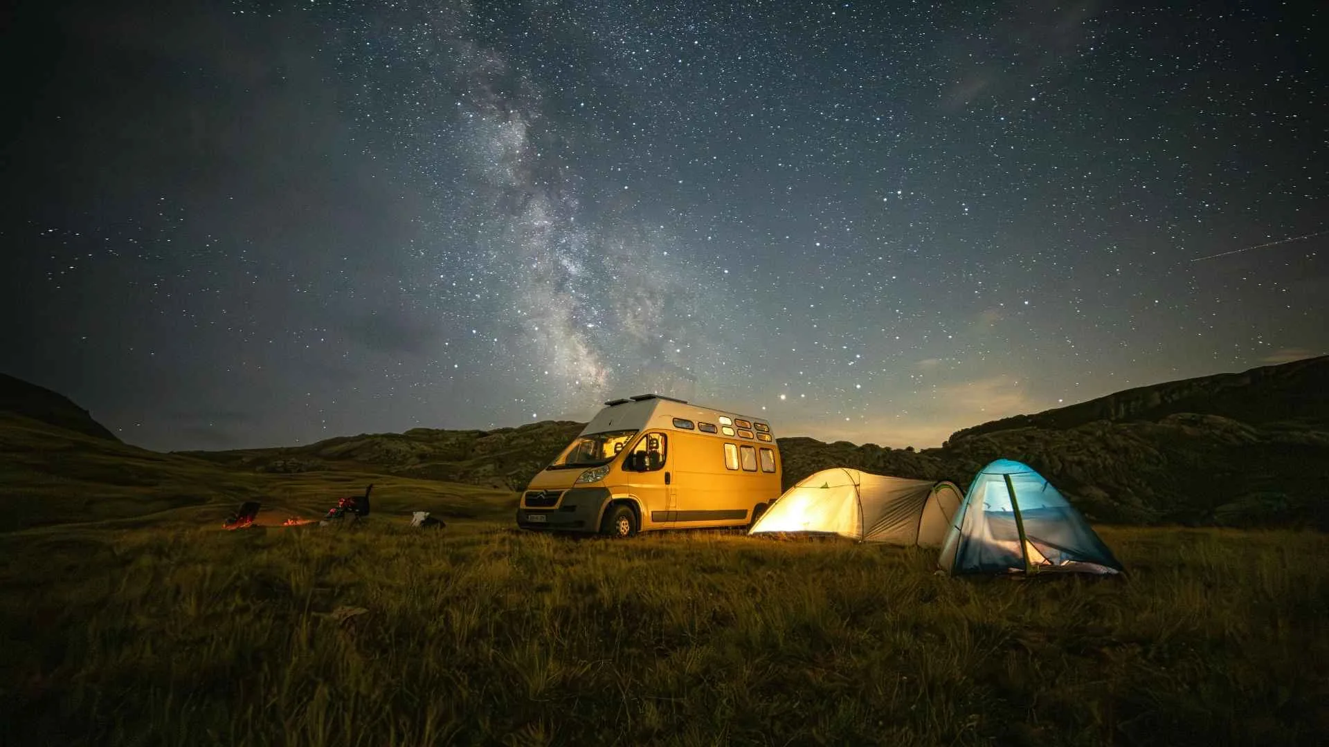 Van Camping Near Hot Springs