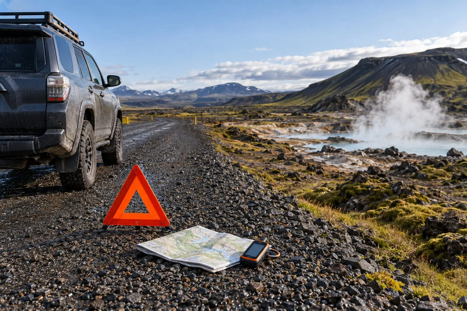 Safety Guidelines for Driving to Remote Hot Springs