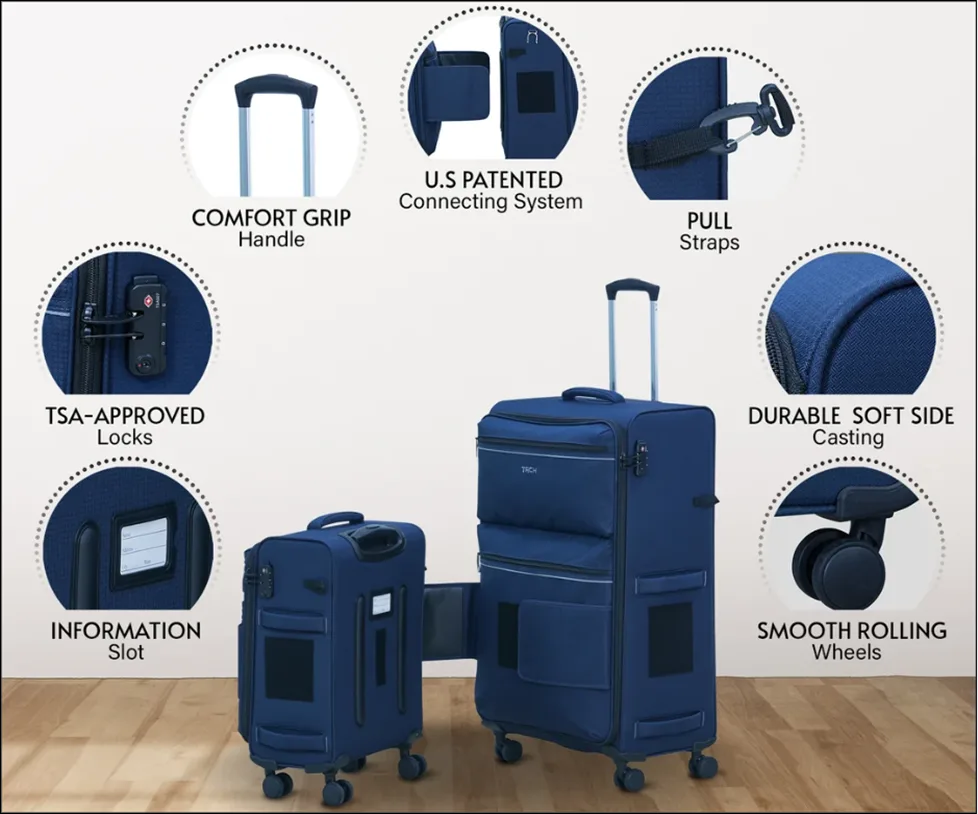 Connectable Design Makes Multi-Bag Travel Easier