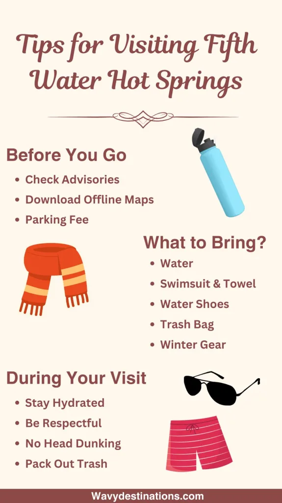 Tips for Visiting Fifth Water Hot Springs