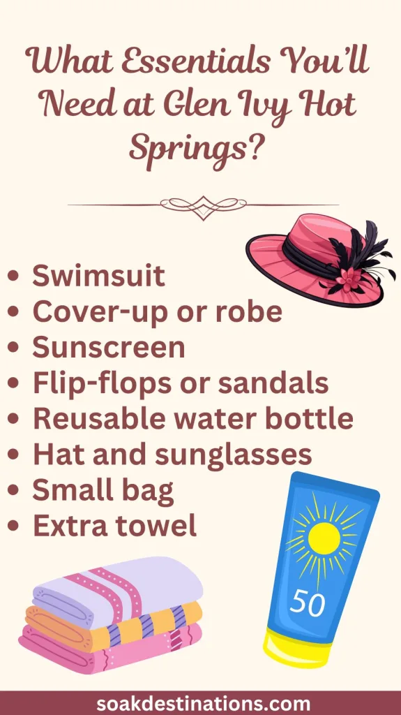 What Essentials You’ll Need at Glen Ivy Hot Springs?