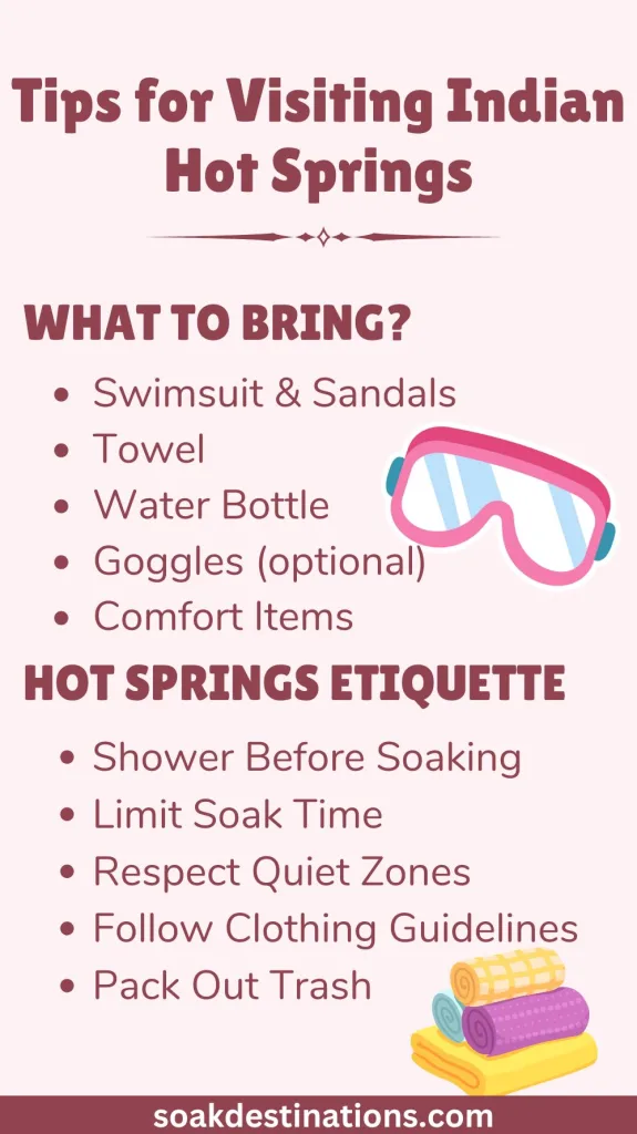 Tips for Visiting Indian Hot Springs