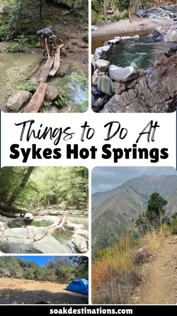 Things to Do at Sykes Hot Springs