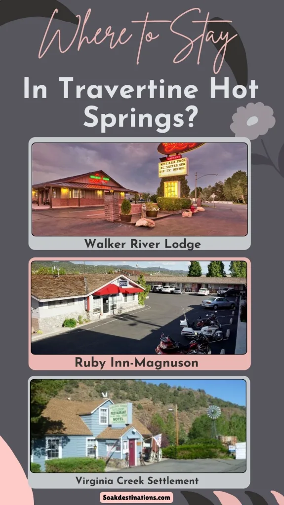 Hotels near Travertine Hot Springs