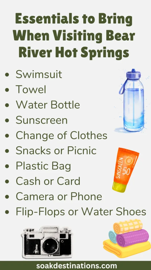 Essentials to Bring When Visiting Bear River Hot Springs