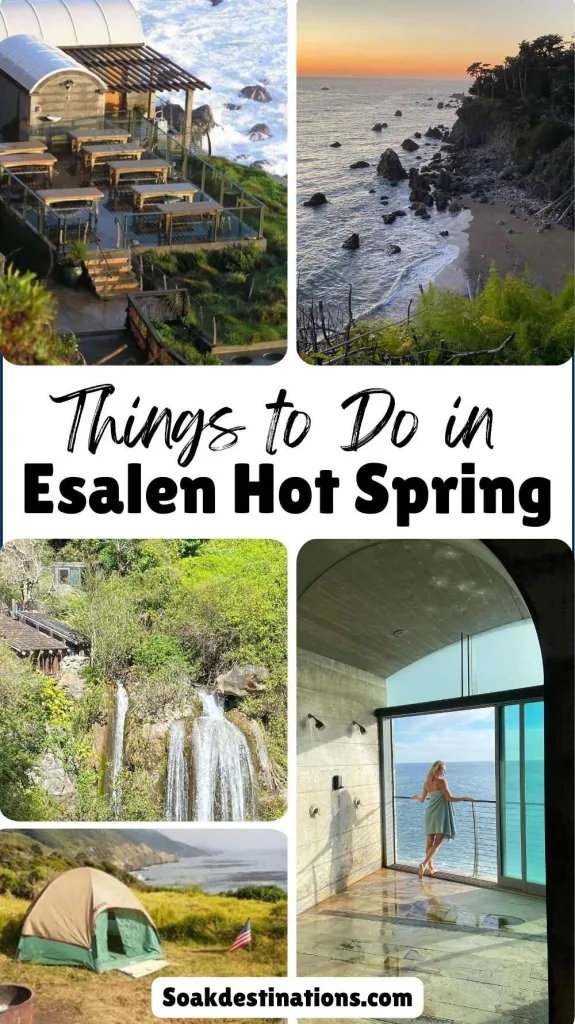 Things to Do at Esalen Hot Springs