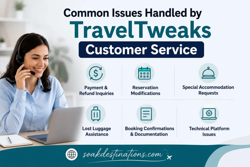 Common Issues Handled by TravelTweaks Customer Service