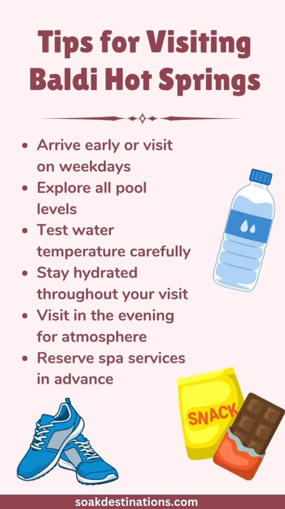 Tips for Visiting Baldi Hot Springs