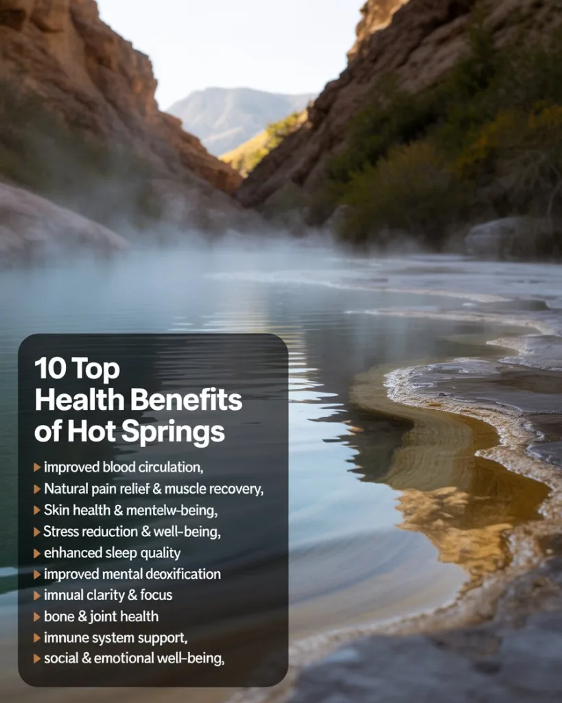 10 Top Health Benefits of Hot Springs