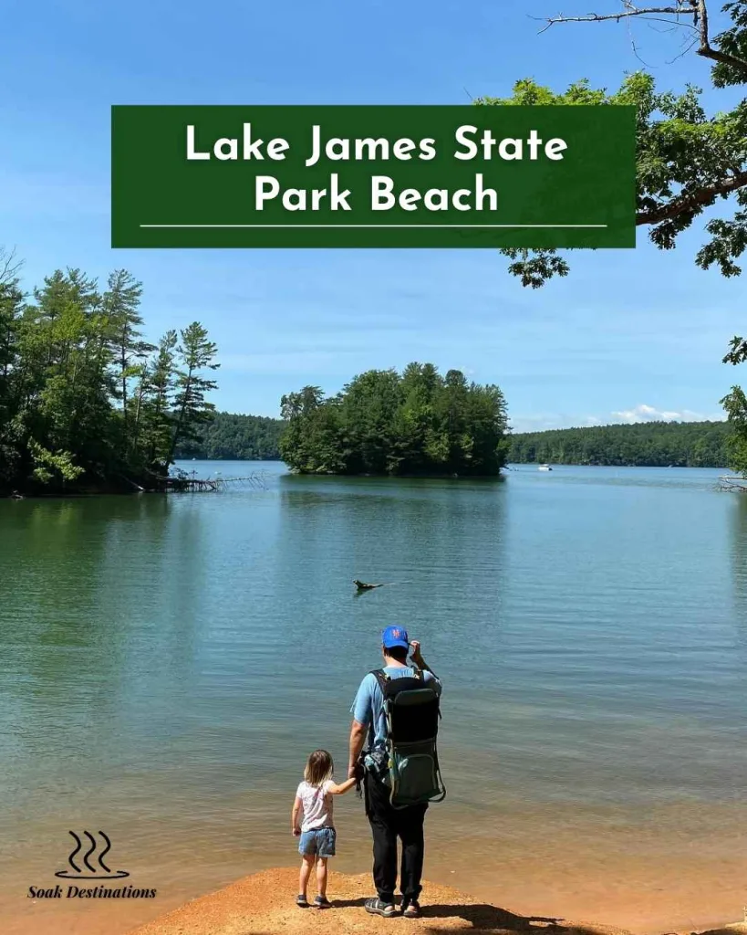 Lake James State Park Beach 