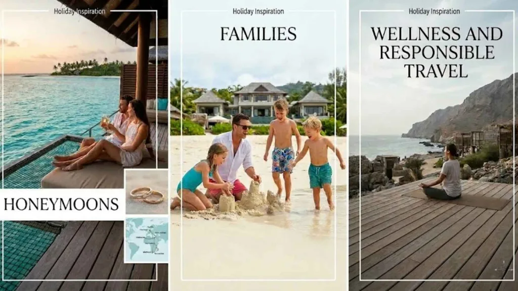 Holiday Types and Inspiration Categories