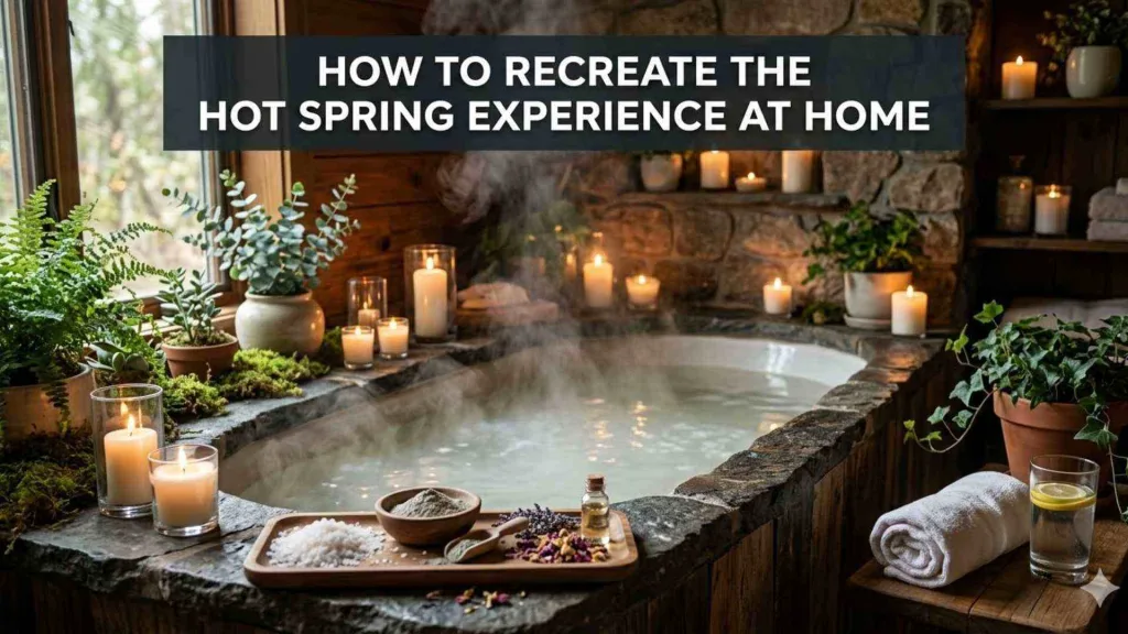 How to Recreate the Hot Spring Experience at Home