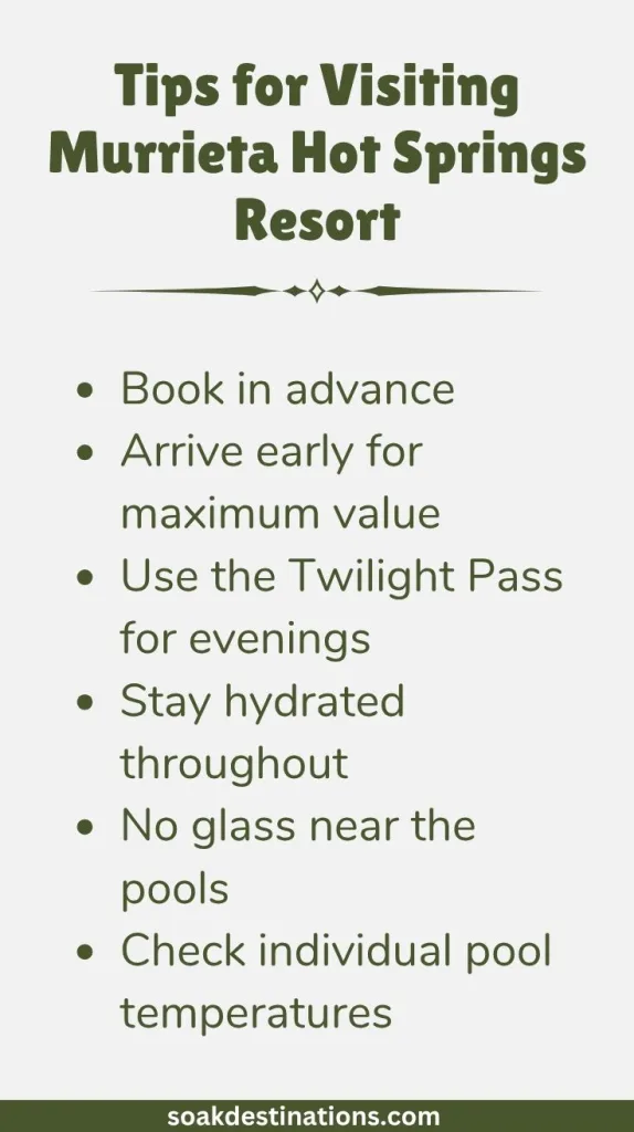 Murrieta Hot Springs 9 - soakdestinations Tips for Visiting Murrieta Hot Springs Resort