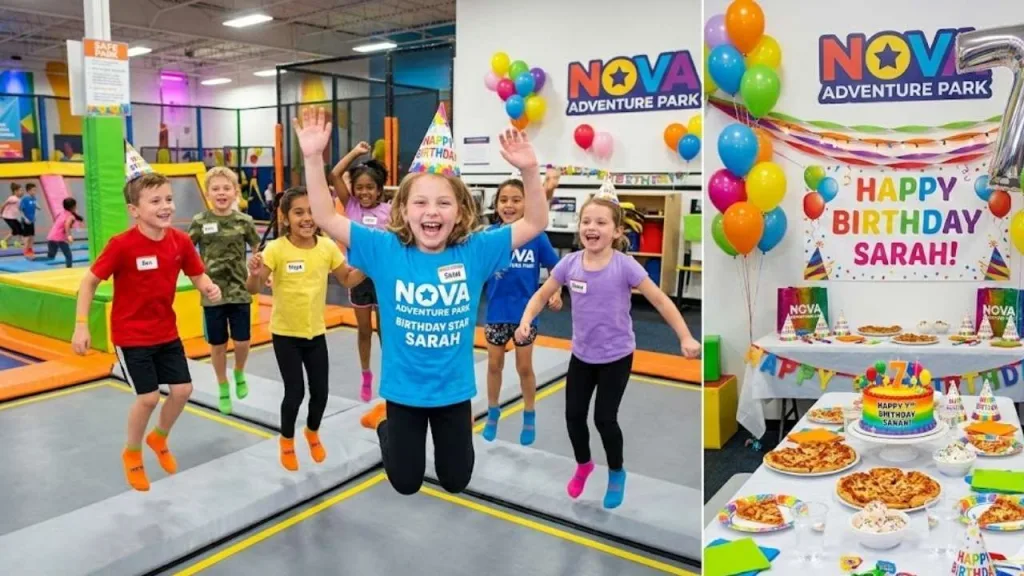 How to Book the Best Birthday Party at Nova Adventure Park
