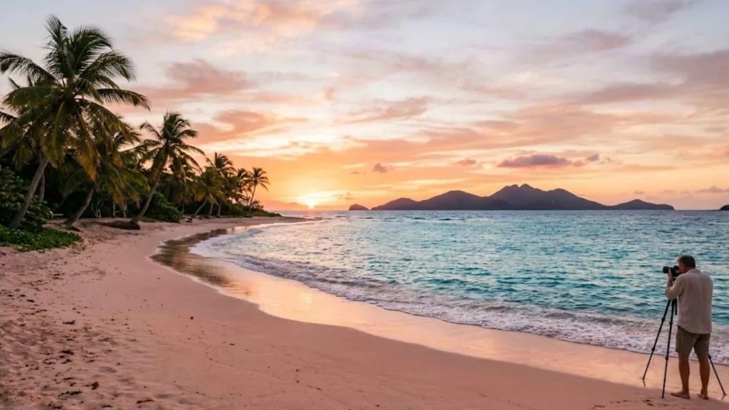 Beach Photography at Sunrise and Sunset
