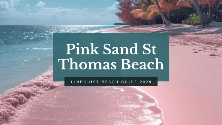 Pink Sand St Thomas Beach
