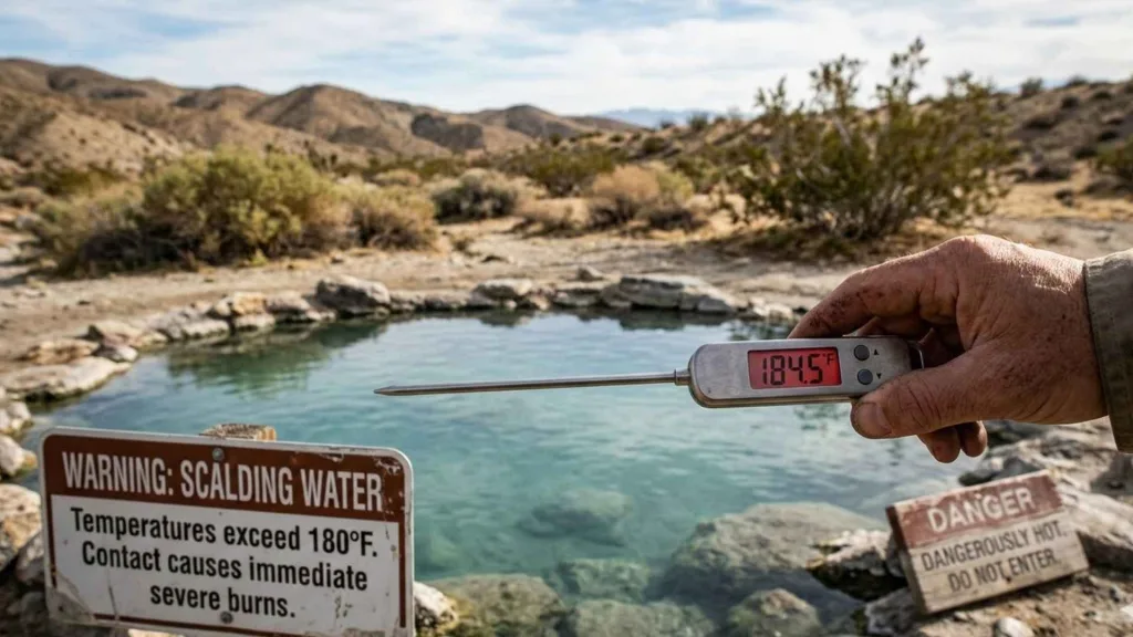 Scalding Water Temperatures The Most Immediate Danger 2 Why Is Desert Hot Springs So Dangerous? A Complete Guide- soakdestinations