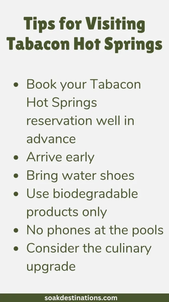 Tabacon Hot Springs 12 1 - soakdestinations Tips for Visiting Tabacon Hot Springs