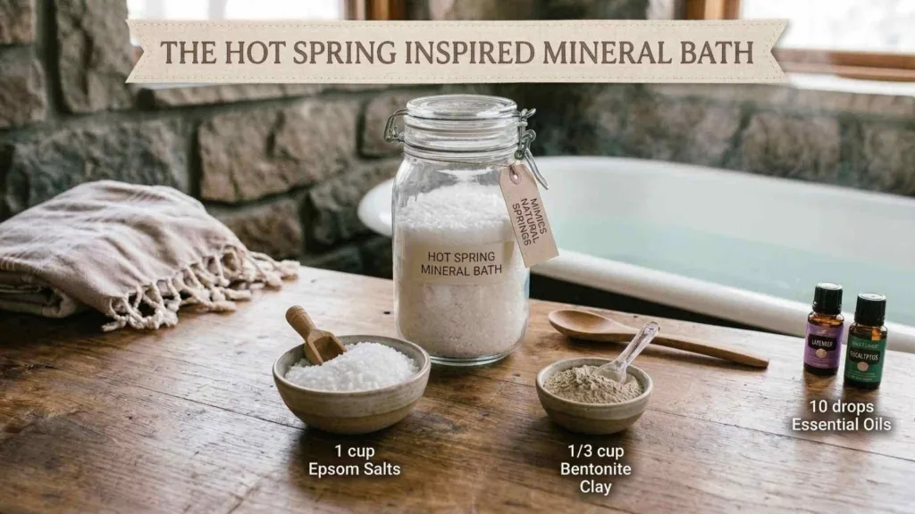 The Hot Spring Inspired Mineral Bath