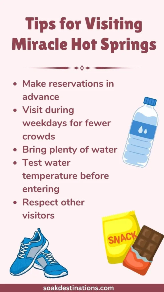 Tips for Visiting Miracle Hot Springs