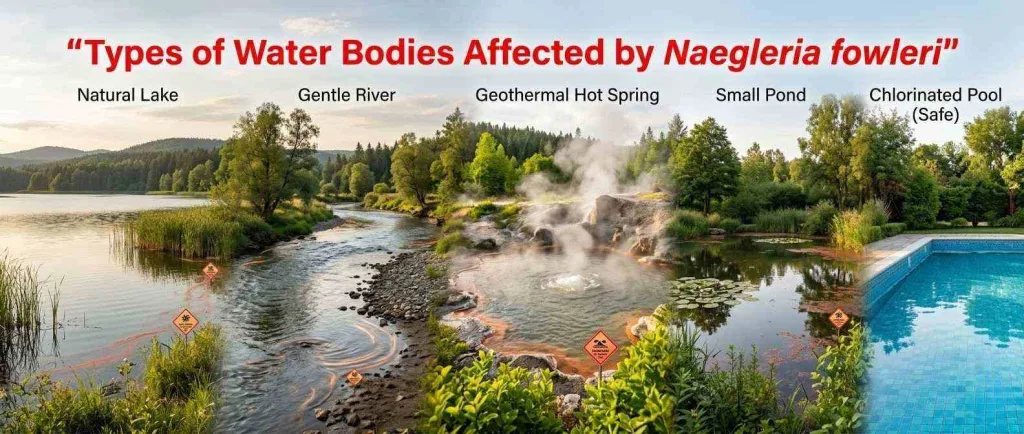 Types of Water Bodies Affected