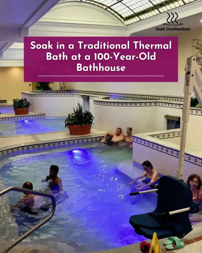 Soak in a Traditional Thermal Bath at a 100-Year-Old Bathhouse