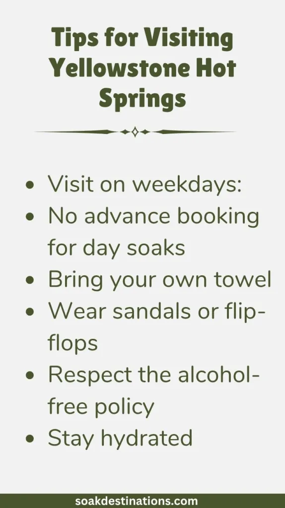 Yellowstone Hot Springs 14 1 - soakdestinations Tips for Visiting Yellowstone Hot Springs