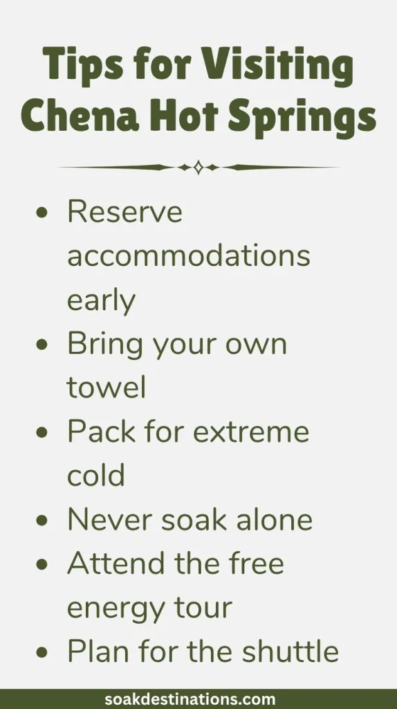 Chena Hot Springs 9 1 - soakdestinations Tips for Visiting Chena Hot Springs