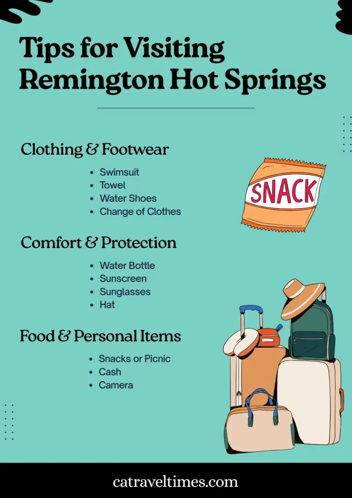 Tips for Visiting Remington Hot Springs