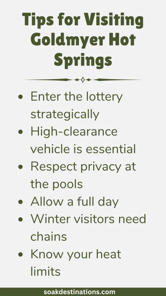 Goldmyer Hot Springs 9 - soakdestinations Tips for Visiting Goldmyer Hot Springs