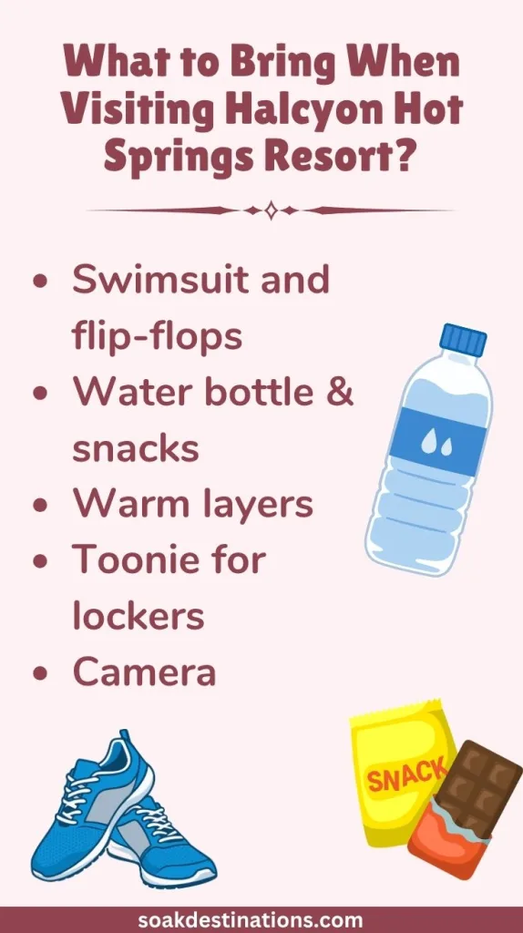 Halcyon Hot Springs Resort 10 1 - soakdestinations What to Bring When Visiting Halcyon Hot Springs Resort?