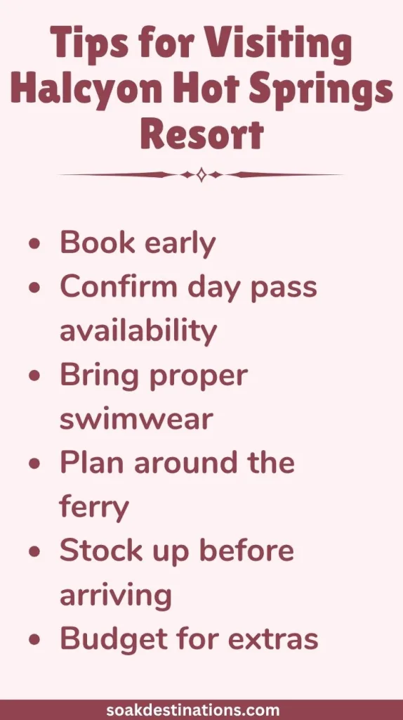 Halcyon Hot Springs Resort 9 - soakdestinations Tips for Visiting Halcyon Hot Springs Resort