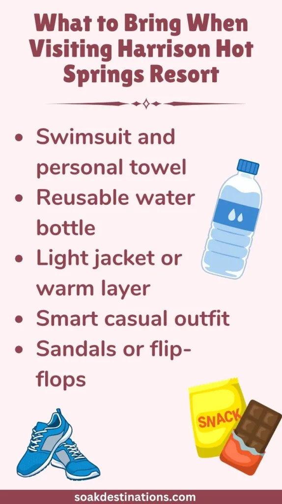 What to Bring When Visiting Harrison Hot Springs Resort
