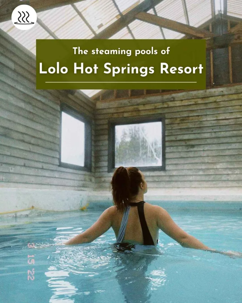 Lolo Hot Springs Resort 7 - soakdestinations Lolo Hot Springs Resort