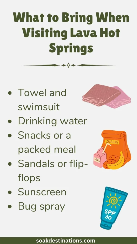 What to Bring When Visiting Lava Hot Springs