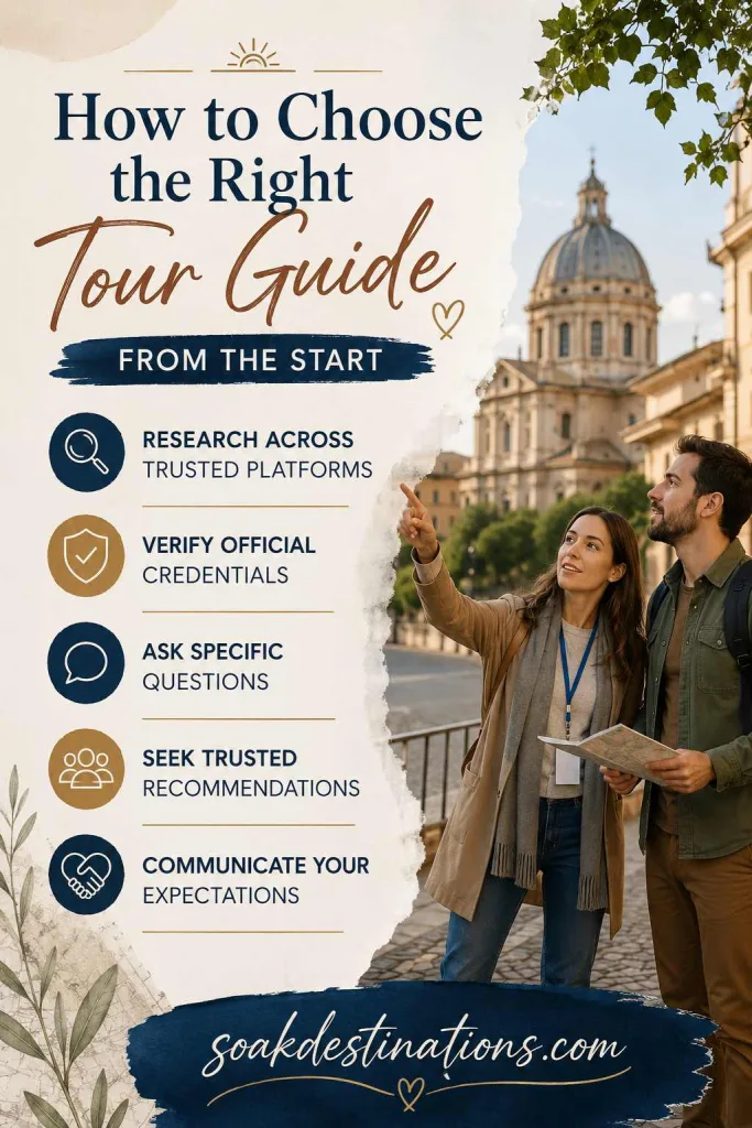 How to Choose the Right Tour Guide from the Start