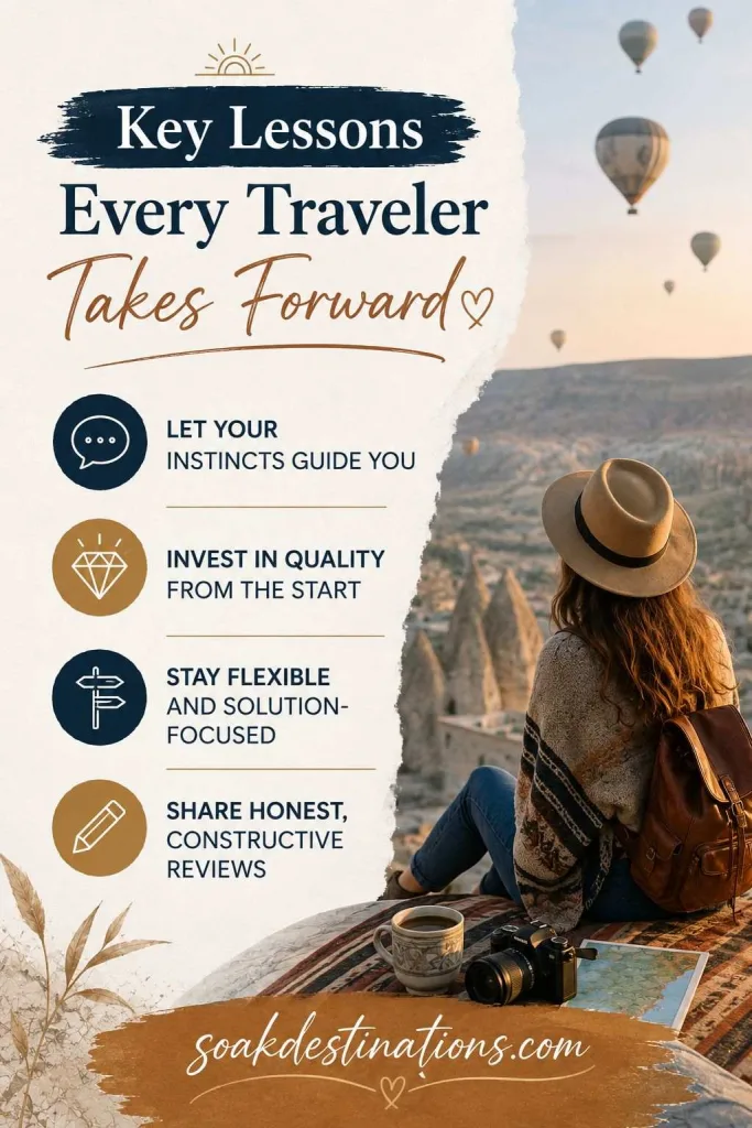 Key Lessons Every Traveler Takes Forward