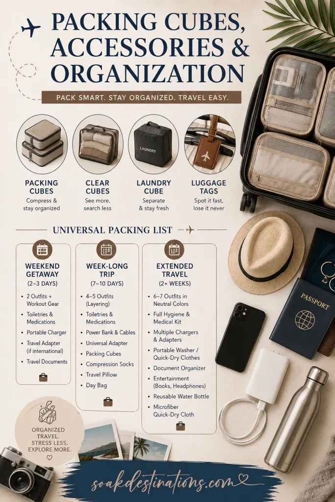 Packing Cubes Accessories Organization - soakdestinations Packing Cubes, Accessories & Organization