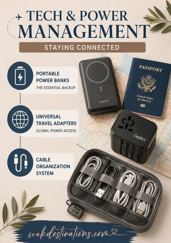 Tech Power Management Staying Connected - soakdestinations Tech & Power Management: Staying Connected