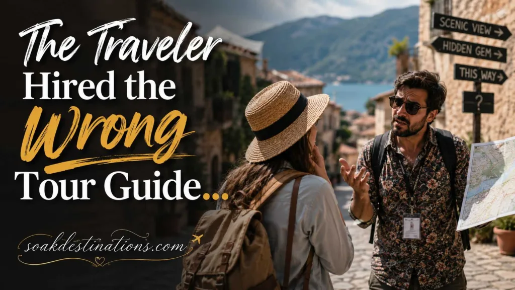 The Traveler Hired the Wrong Tour Guide