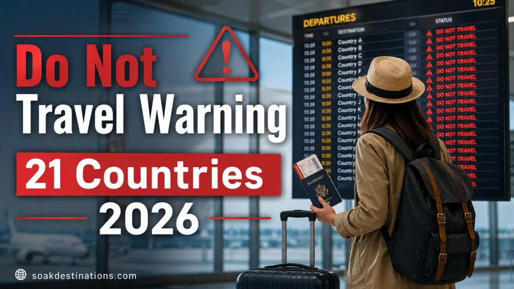 Do Not Travel Warning 21 Countries