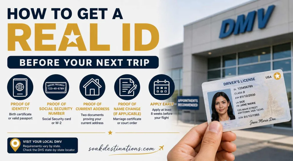 How to Get a REAL ID Before Your Next Trip