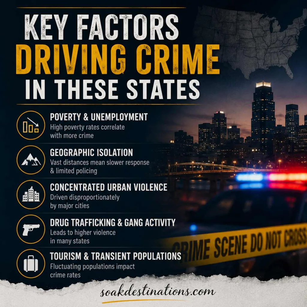 Key Factors Driving Crime in These States