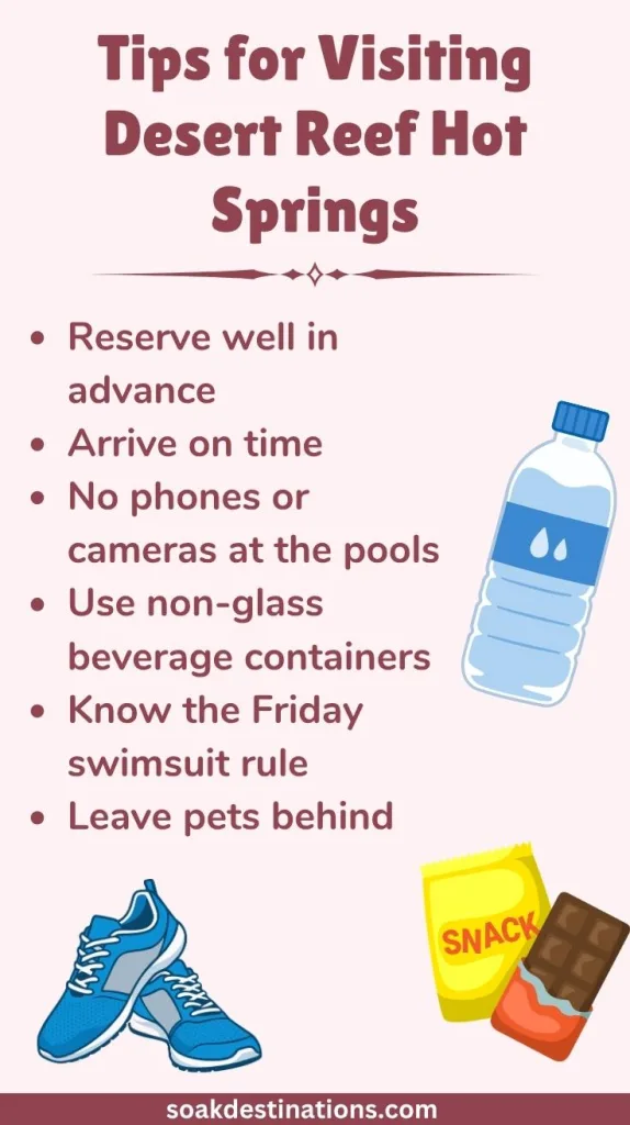 Tips for Visiting Desert Reef Hot Springs