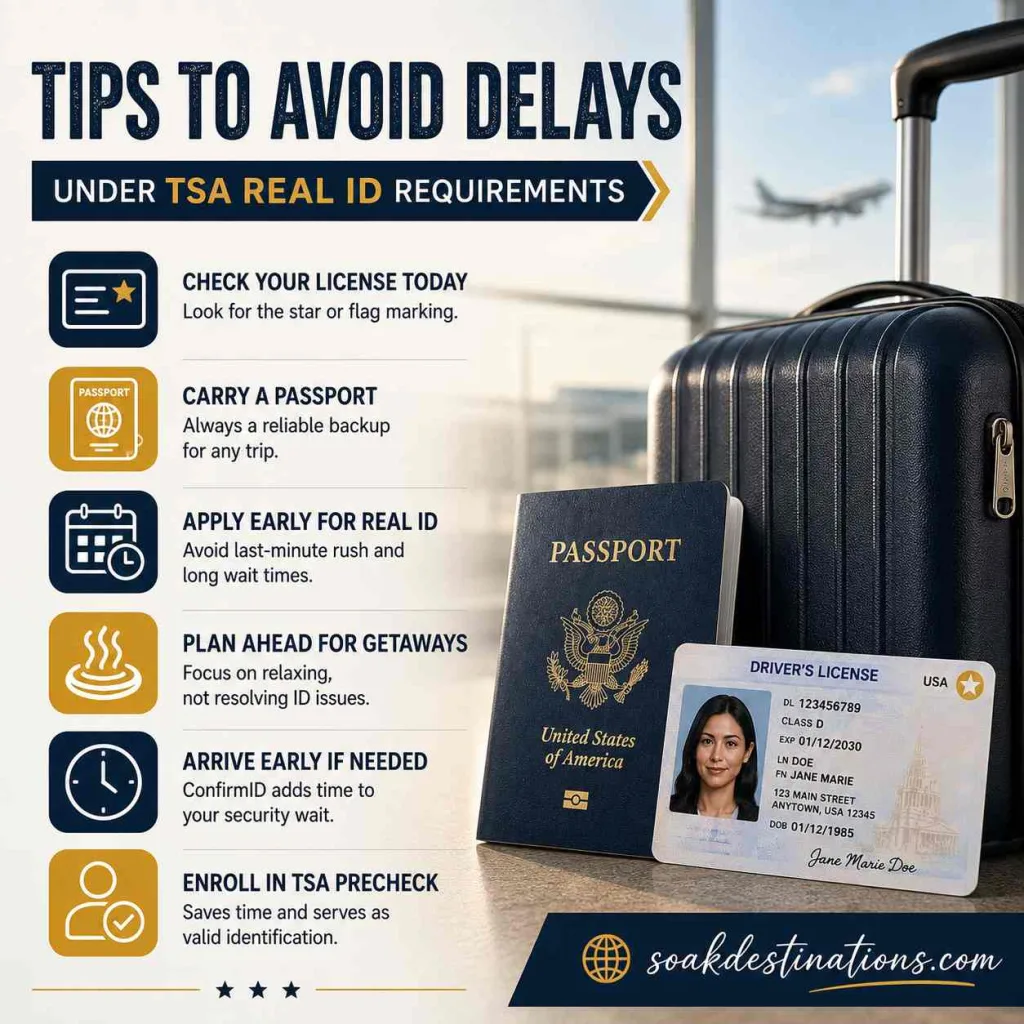 Tips to Avoid Delays Under TSA Real ID Requirements for Air Travel