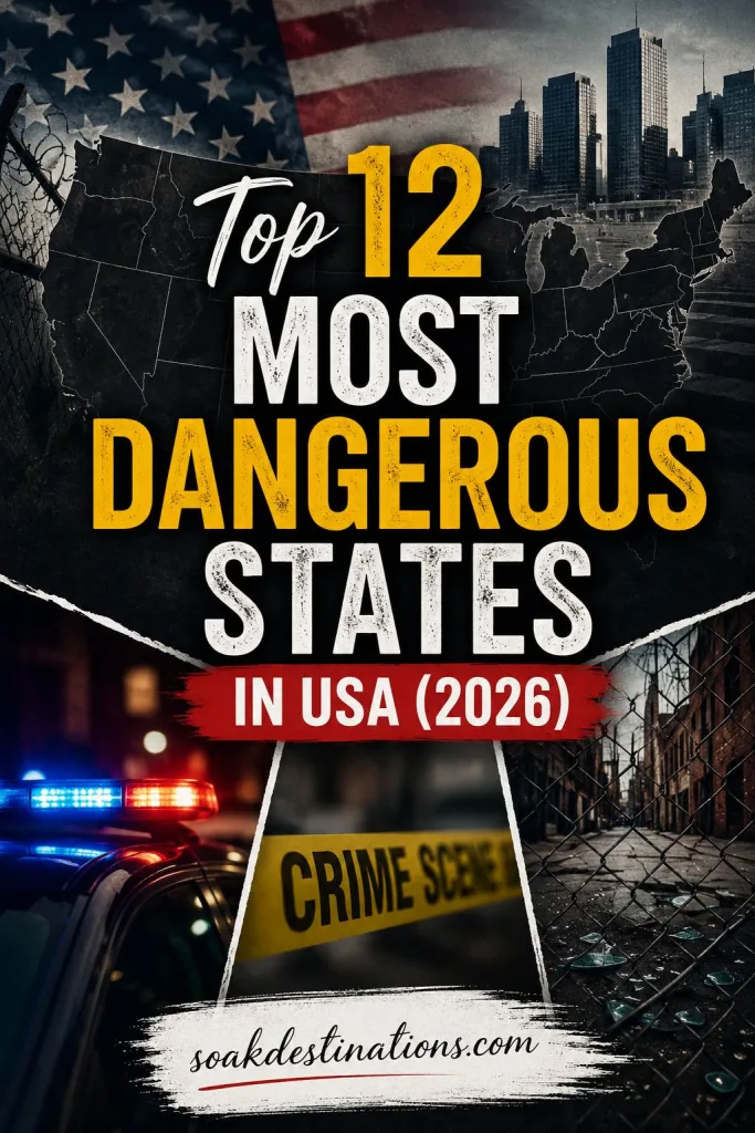 Top 12 Most Dangerous States in USA
