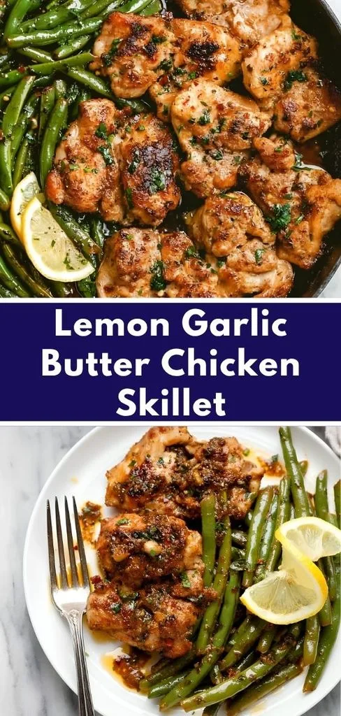Lemon Garlic Butter Chicken Skillet Recipe 2 1 - soakdestinations Lemon Garlic Butter Chicken Skillet Recipe