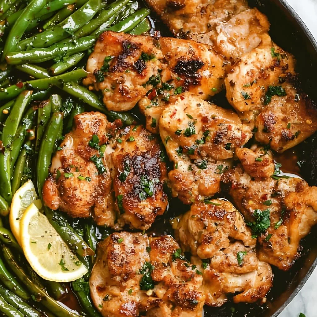 Lemon Garlic Butter Chicken Skillet Recipe 3 - soakdestinations Lemon Garlic Butter Chicken Skillet Recipe