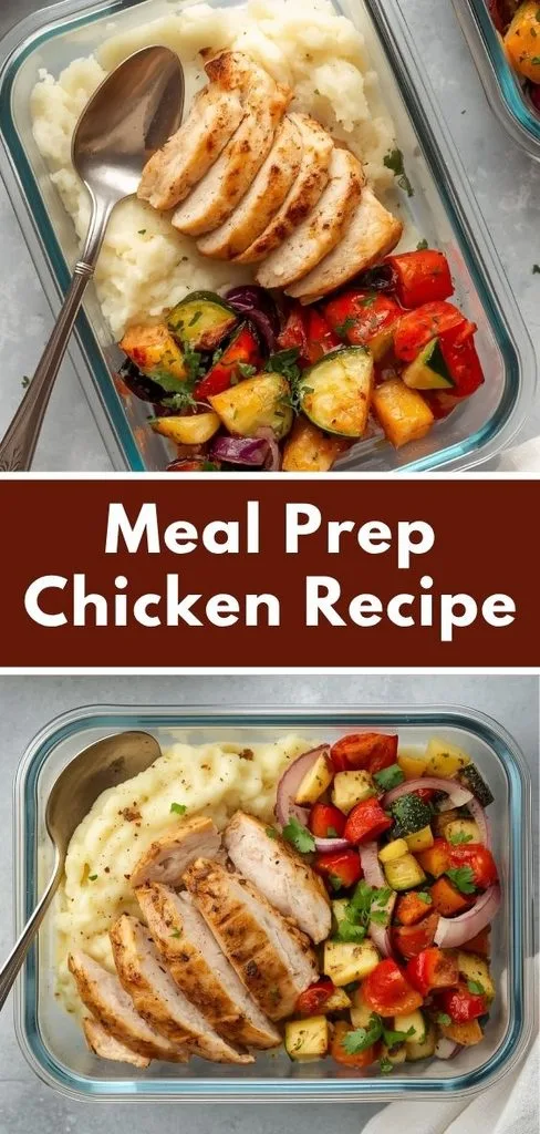 Meal Prep Chicken Recipe 1 - soakdestinations Meal Prep Chicken Recipe